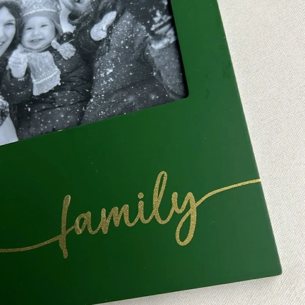 Green Family Photo Frame